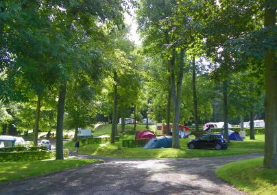 Camping municipal de Eu, sur la Côte d'Albâtre en Normandie