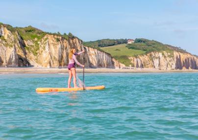 Paddle le long de la Côté d'Albâtre