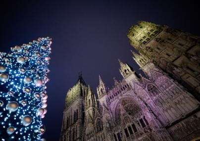 Parvis de la Cathédrale de Rouen