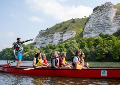 Sortie en dragon boat 