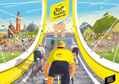 Le Tour de France 2025, illustration
