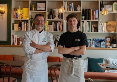 Hervé Libert et Louis Vatelier, chefs parrains de cette édition