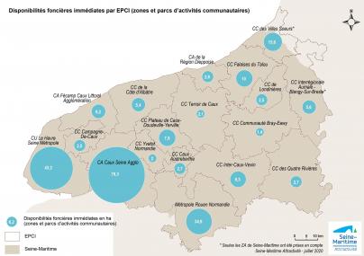 Disponibilités foncières ZAE - ©SMA Disponibilités foncières ZAE - ©SMA