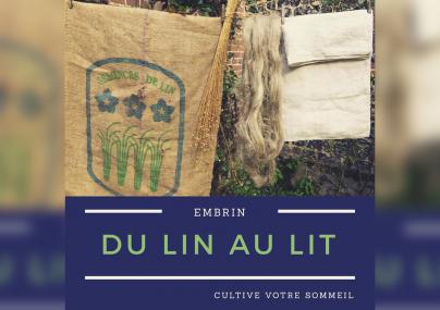 Embrin, une jeune entreprise qui mise sur la qualité du lin normand Embrin, une jeune entreprise qui mise sur la qualité du lin normand