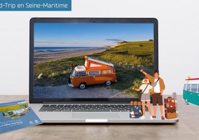 Carte Road-Trip en Seine-Maritime - Seine-Maritime Attractivité Carte Road-Trip en Seine-Maritime - Seine-Maritime Attractivité