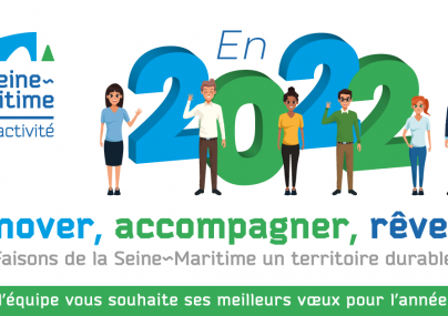 Seine-Maritime Attractivité vous souhaite une bonne année 2022 ! Seine-Maritime Attractivité vous souhaite une bonne année 2022 !
