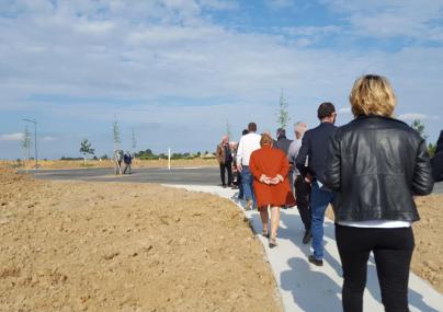 Inauguration de l'extension de la ZA POLEN 2 D'Eslettes