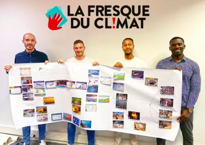 Atelier fresque du climat Atelier fresque du climat