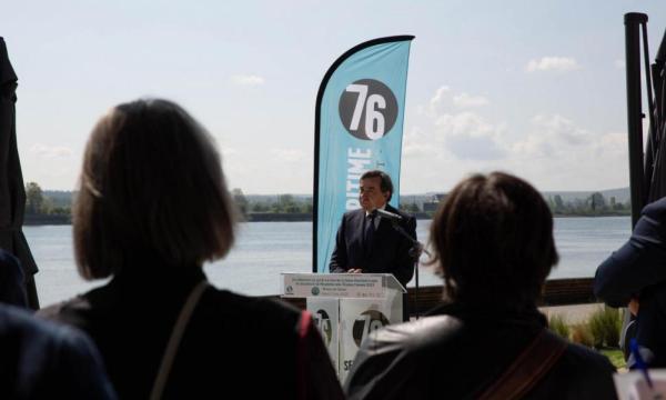 Lancement du vélo guide le Tour de la Seine-Maritime à vélo