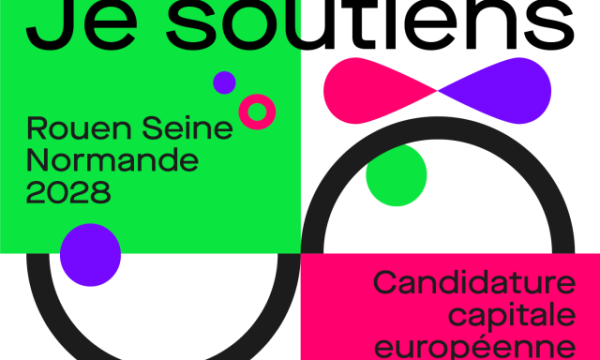 Affiche Rouen capitale de la culture 2028