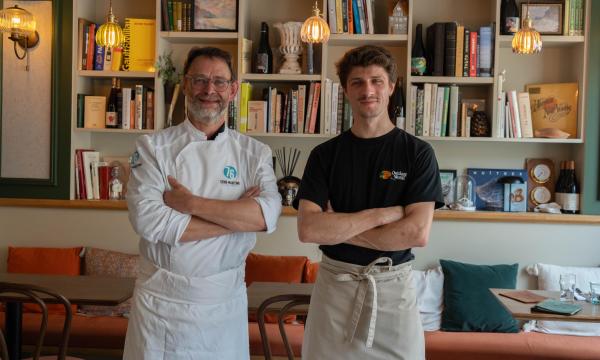 Hervé Libert et Louis Vatelier, chefs parrains de cette édition