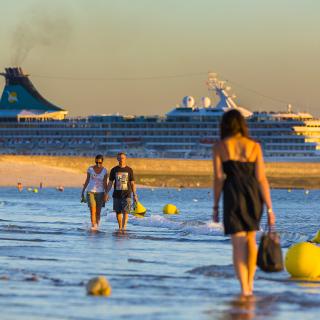 Le Havre-plage©CDT76-V.Rustuel
