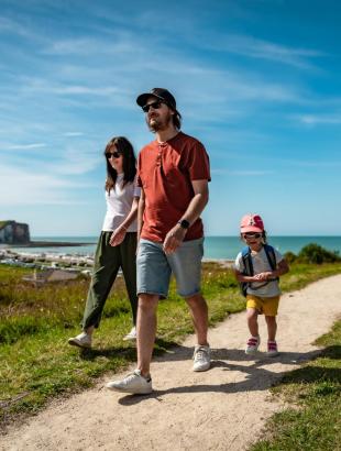 Balade en famille à Veulettes-sur-Mer