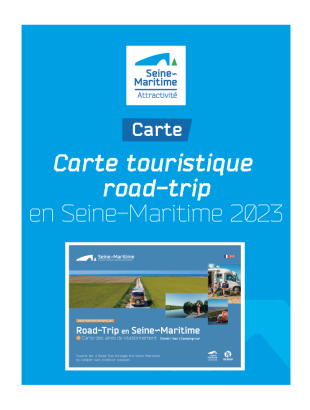 Carte road-trip en Seine-Maritime 2023
