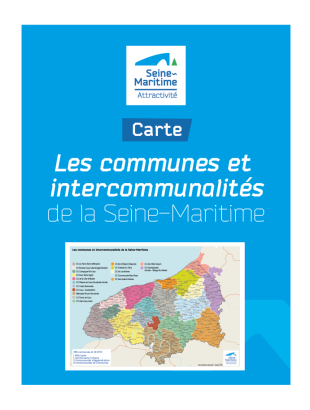 Les communes et intercommunalités en Seine-Maritime