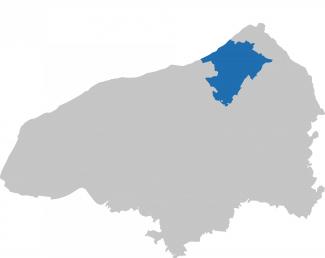 Carte Communauté de Communes des Falaises du Talou