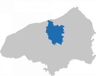 Carte Communauté de Communes Terroir de Caux