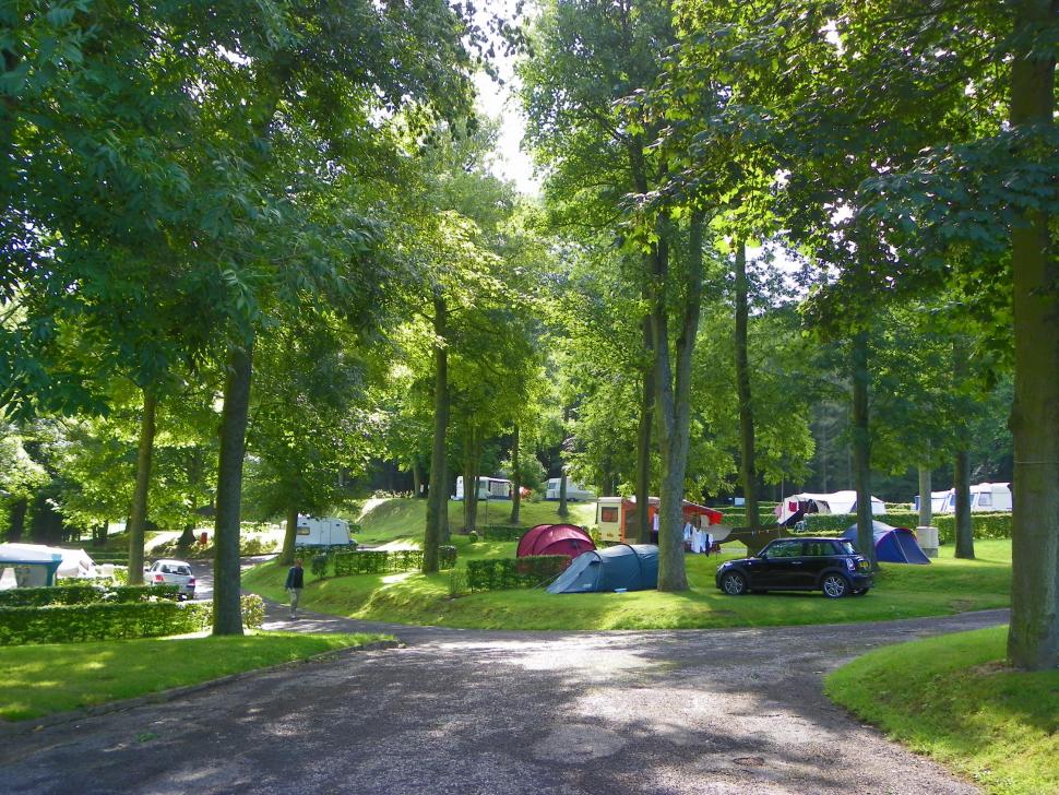 Camping municipal de Eu, sur la Côte d'Albâtre en Normandie