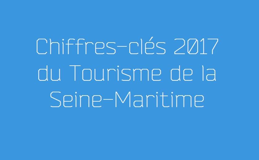Chiffres clés 2017 du tourisme de la Seine-Maritime ©SMA76 Chiffres clés 2017 du tourisme de la Seine-Maritime
