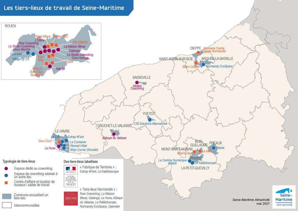 Les tiers-lieux de travail de Seine-Maritime_©SMA2020 Les tiers-lieux de travail de Seine-Maritime_©SMA2020