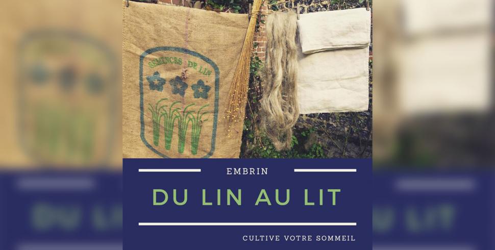 Embrin, une jeune entreprise qui mise sur la qualité du lin normand Embrin, une jeune entreprise qui mise sur la qualité du lin normand