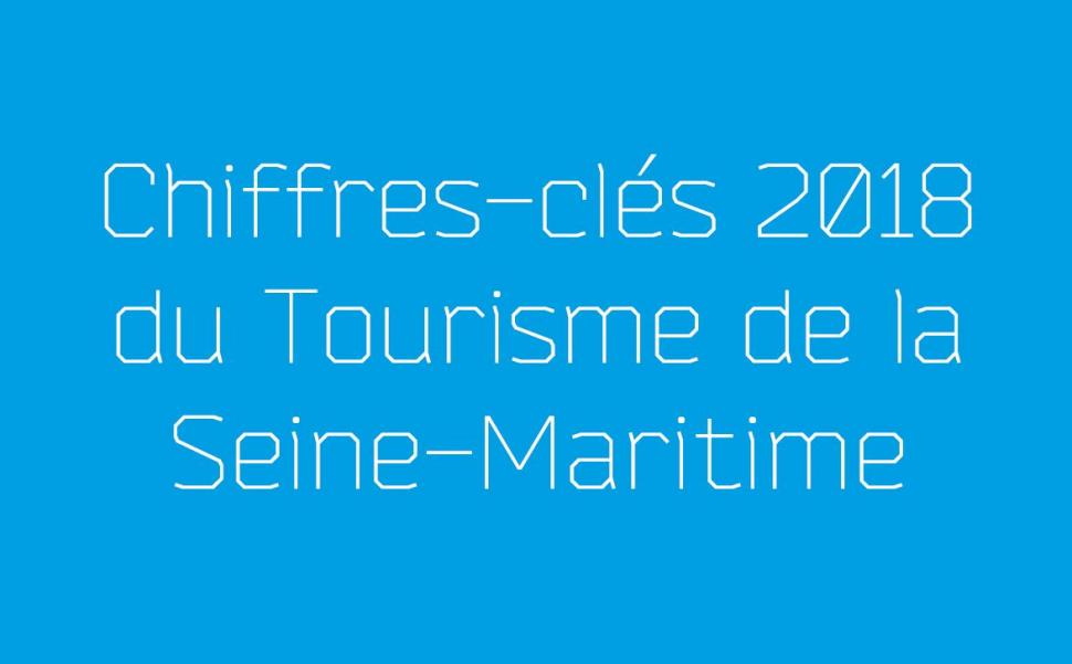 Chiffres clés 2018 du tourisme de la Seine-Maritime ©SMA Chiffres clés 2018 du tourisme de la Seine-Maritime ©SMA