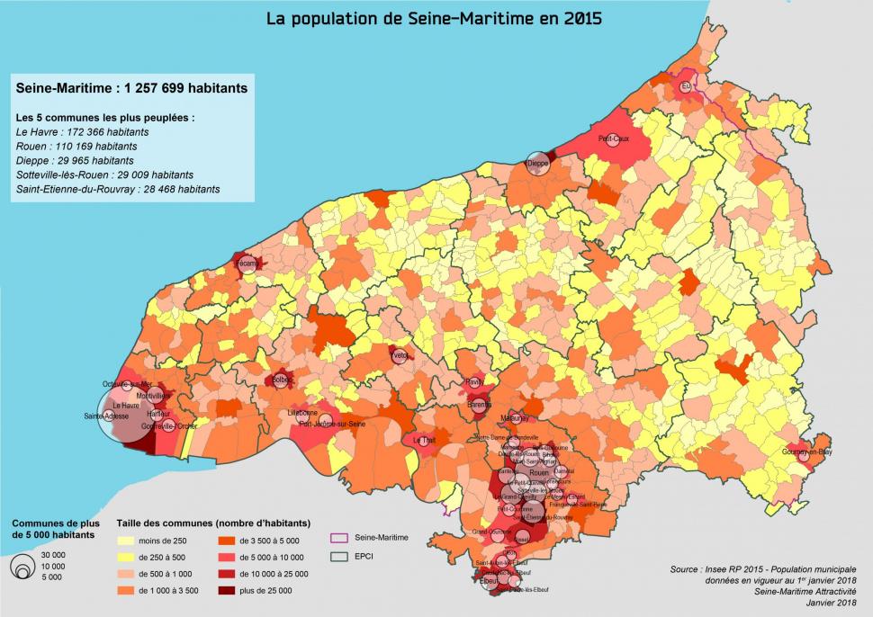 La population de Seine-Maritime en 2015_SMA_janvier2018