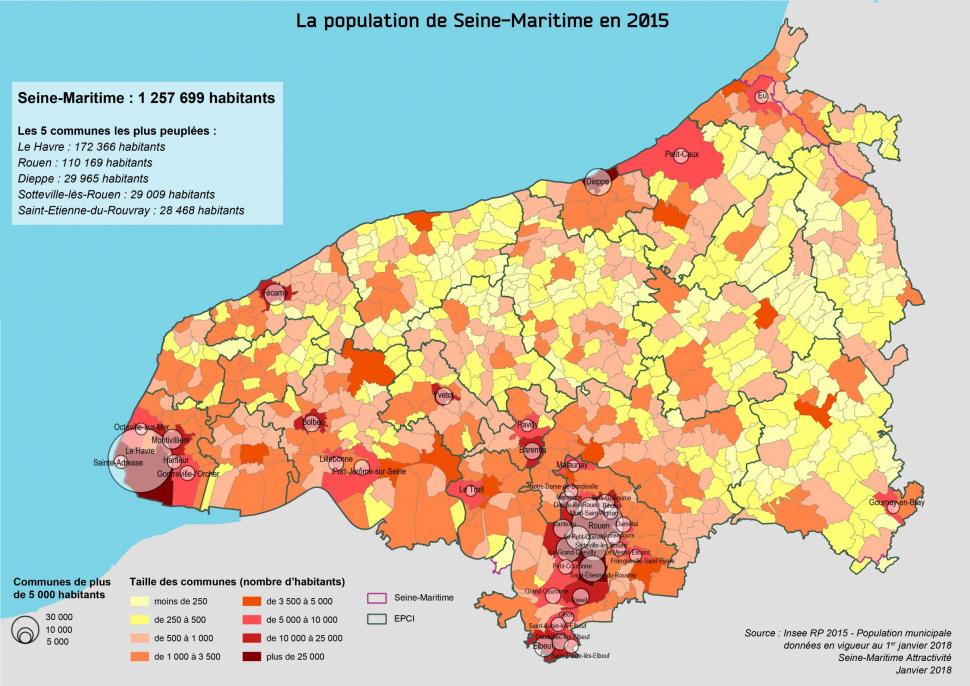 La population de Seine-Maritime en 2015_SMA_janvier2018 La population de Seine-Maritime en 2015_SMA_janvier2018