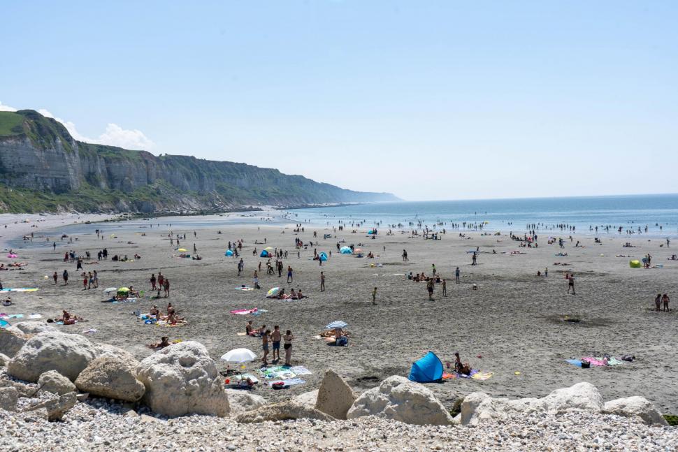Saint-Jouin de Bruneval plage ©V.Debels Saint-Jouin de Bruneval plage ©V.Debels