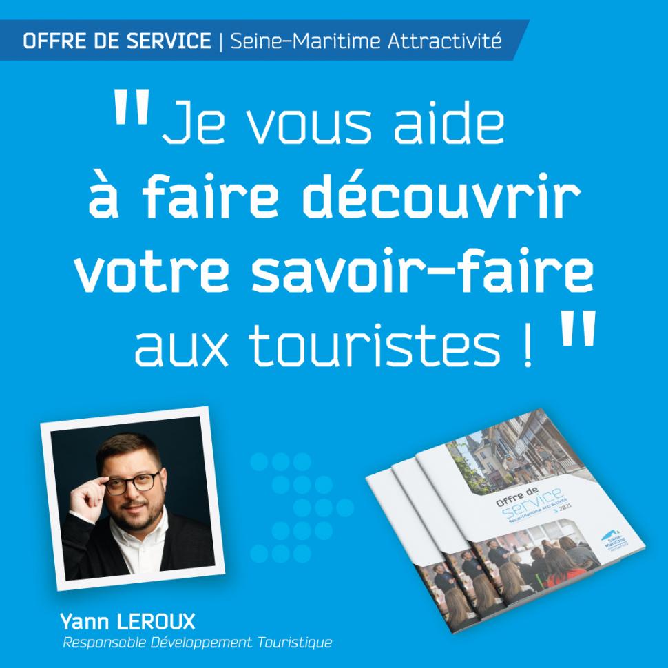 Seine-Maritime Attractivité - Faire découvrir votre savoir-faire aux touristes Seine-Maritime Attractivité