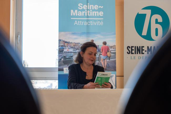 Zoé Leroy, directrice des Éditions Héliopoles