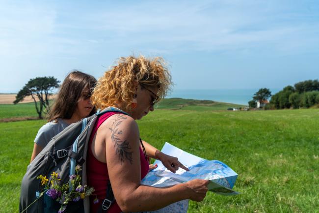 Randonnée à Quiberville