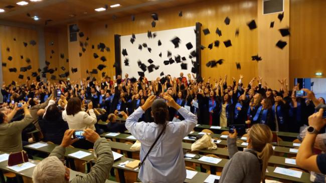 Remise des diplômes des internes 