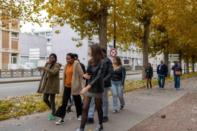 Week-end immersif au Havre, échanges avec les participants