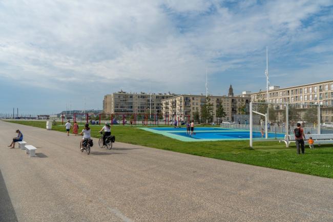Balade à vélo le long de la Vélomaritime