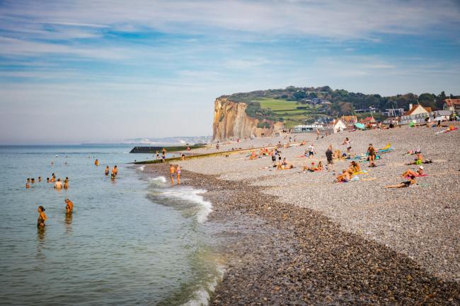 Plage de Pourville-sur-Mer