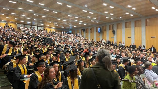 Cérémonie de remise de diplômes de médecine générale