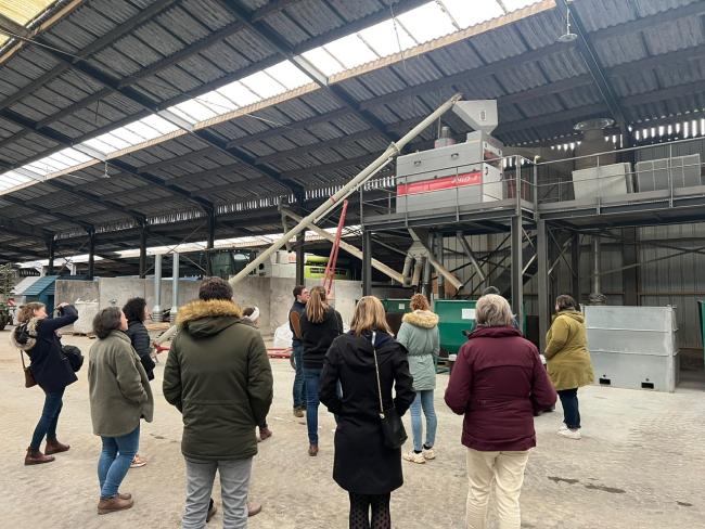 Meet-up, Bienvenue à la Ferme, visite de la ferme, La Grange Saint-Etienne