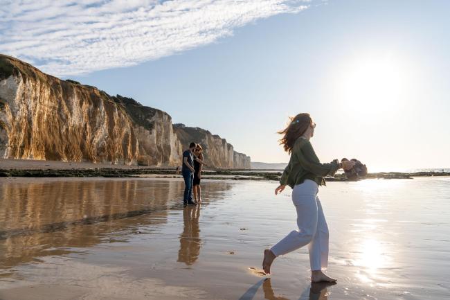 Bord de mer à Dieppe