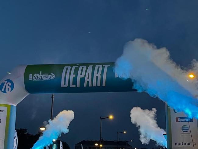 Départ du Seine-Marathon 2026