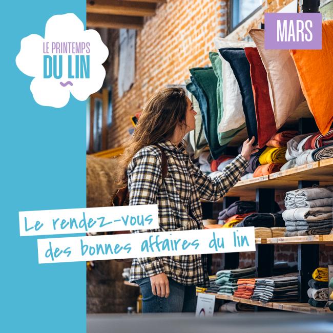 Le rendez-vous des bonnes affaires du lin