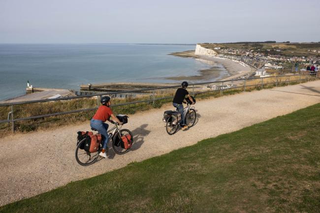 Balade à vélo au Tréport