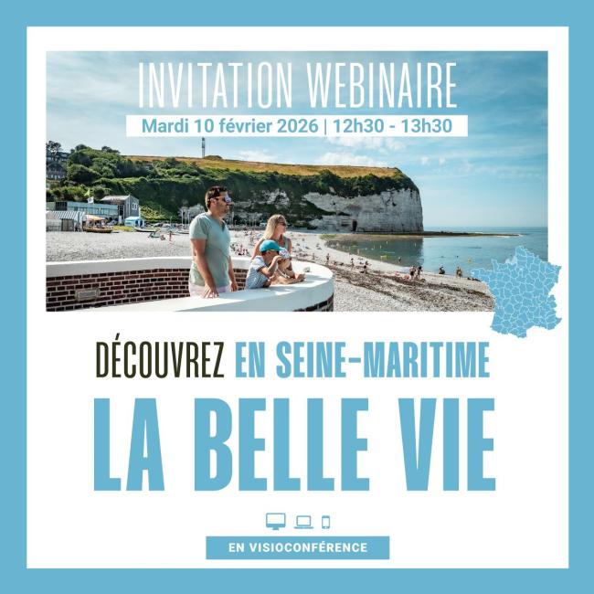 Webinaire de découverte de la Seine-Maritime