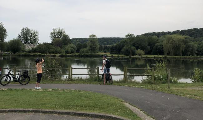 Pause à vélo au Pays de Bray