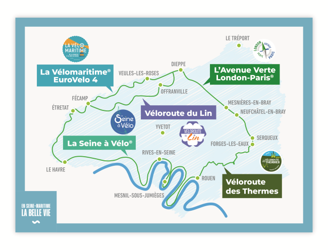 Le Tour de la Seine-Maritime à vélo 