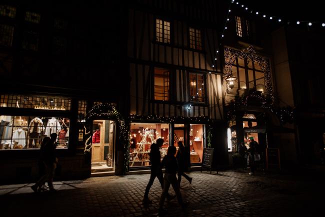 Illumination de Noël à Rouen 