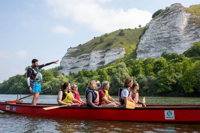 Sortie en Dragon boat