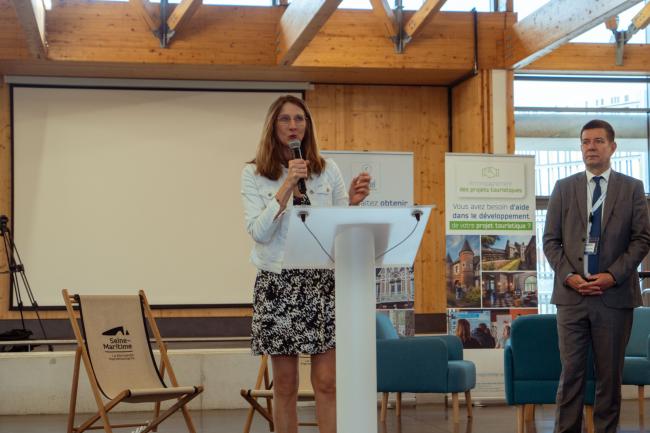Claire Guéroult, Présidente de Seine-Maritime Attractivité