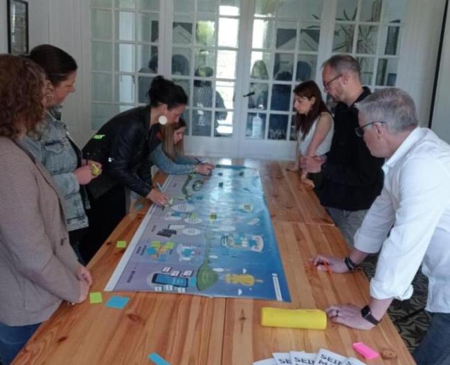 Fresque des talents, atelier avec les Offices de Tourisme