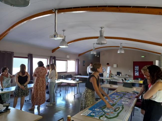 Fresque des talents, atelier entreprise 
